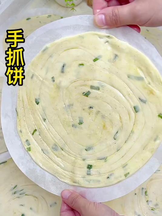 手抓饼详细制作过程，收藏起来做做 手抓饼 手抓饼制作