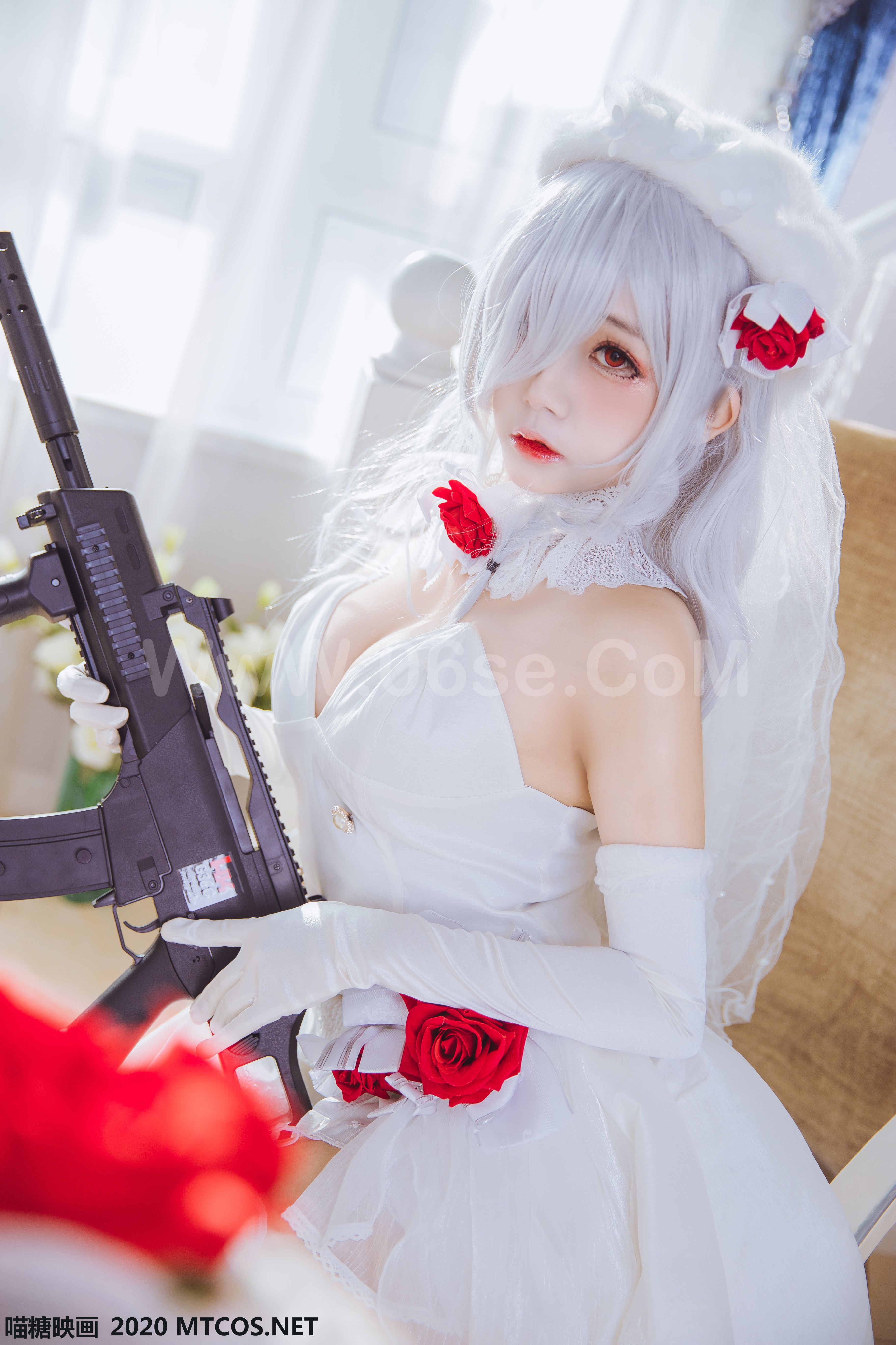 图片[18]-[MTCos] 喵糖映画 Vol.123 花嫁COS-六色网