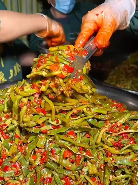 打工人下饭神器!湖南特产剁椒贡菜,鲜辣脆爽超上头