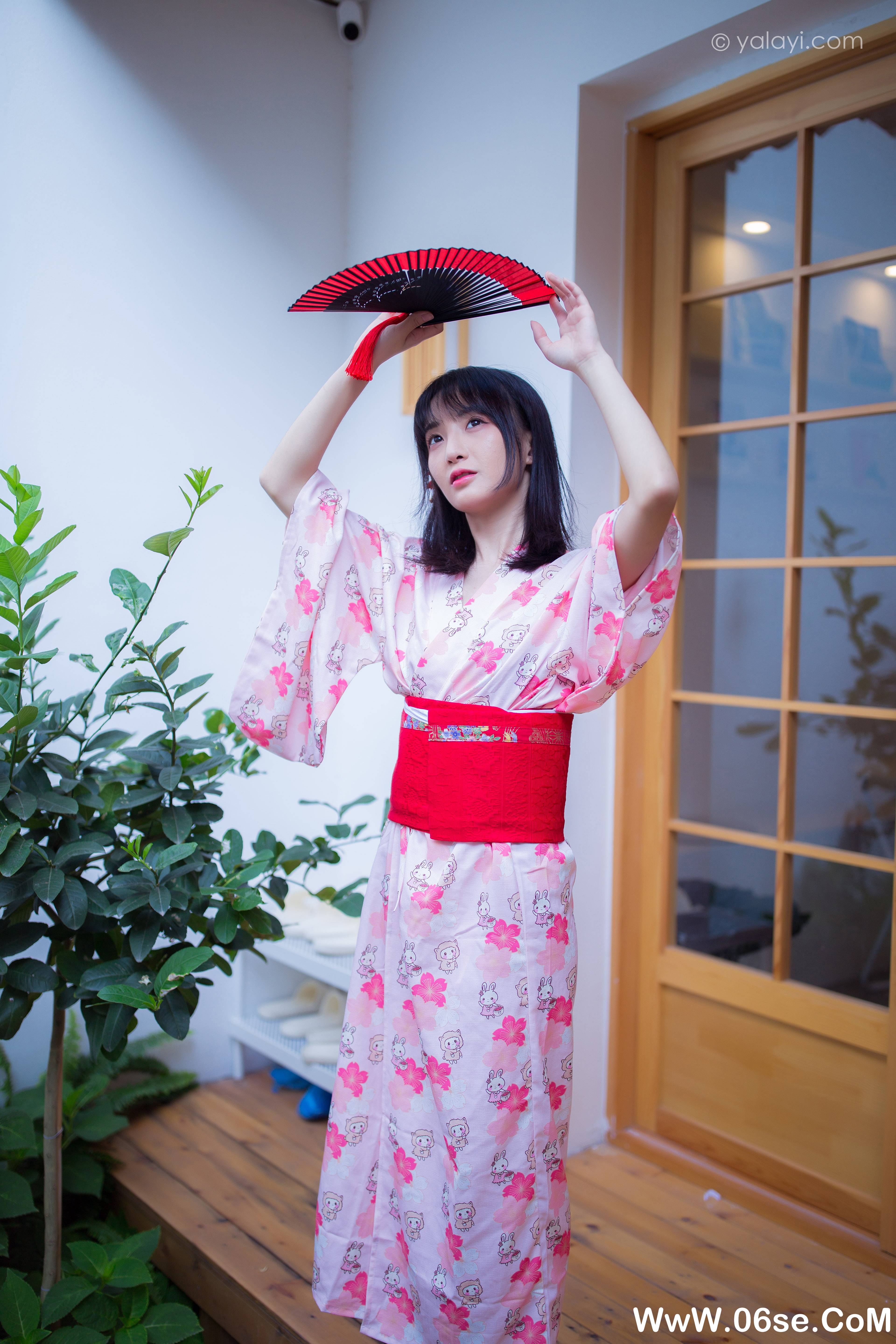 图片[3]-[YALAYI雅拉伊] 2020.09.24 NO.706  落落《樱花精灵》[40P+1P336M]-六色网