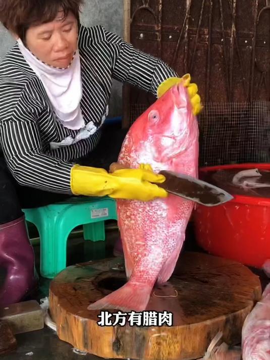 真正这种深海回港的红鱼晒出来的鱼干才叫好鱼干 儋州红鱼