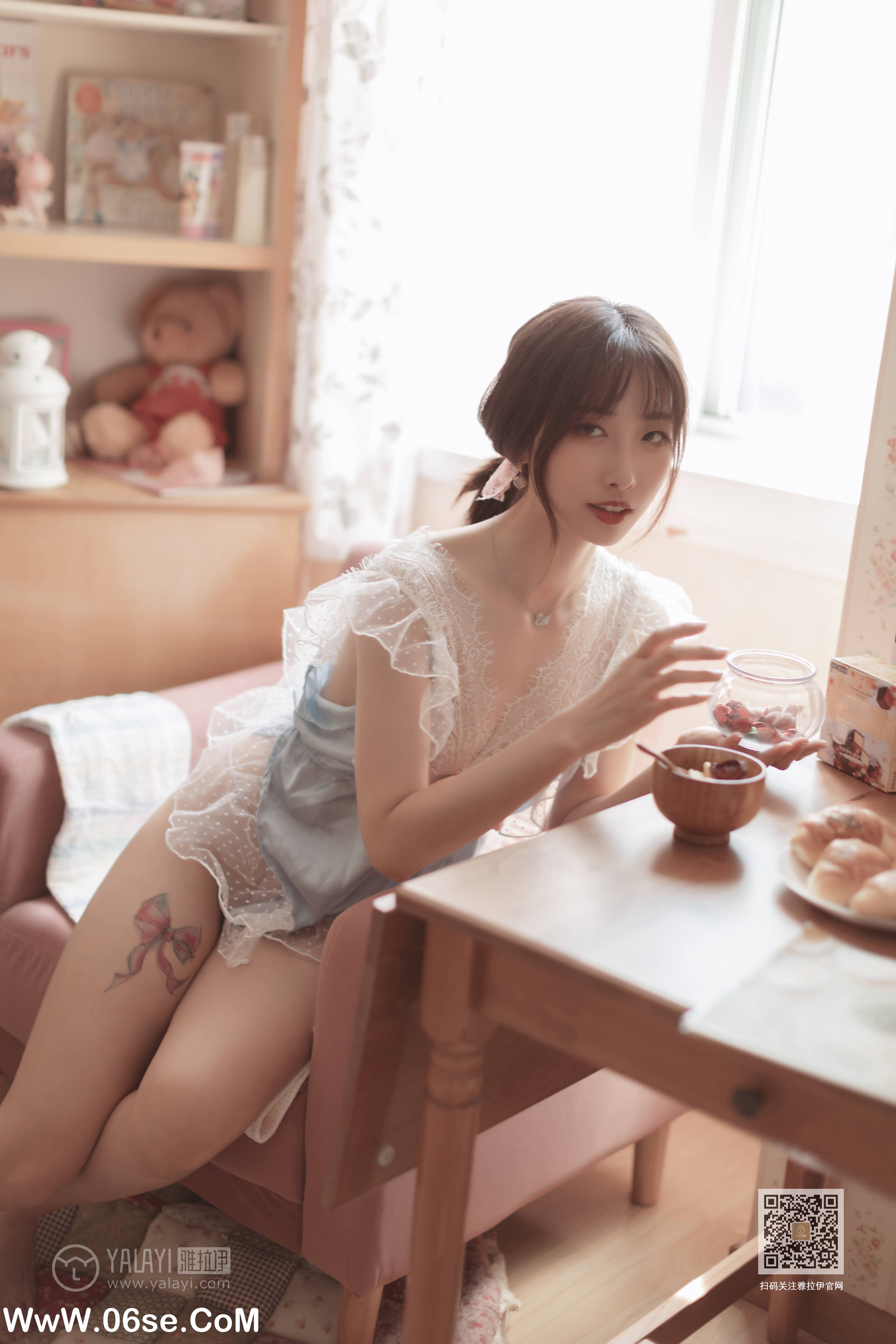 图片[9]-[YALAYI雅拉伊] No.443 佳人有约 佳佳-六色网