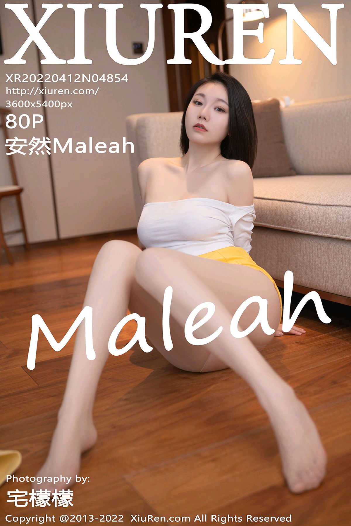 [XIUREN秀人网] 2022.04.12 NO.4854 安然anran[80+1P726M]-六色网