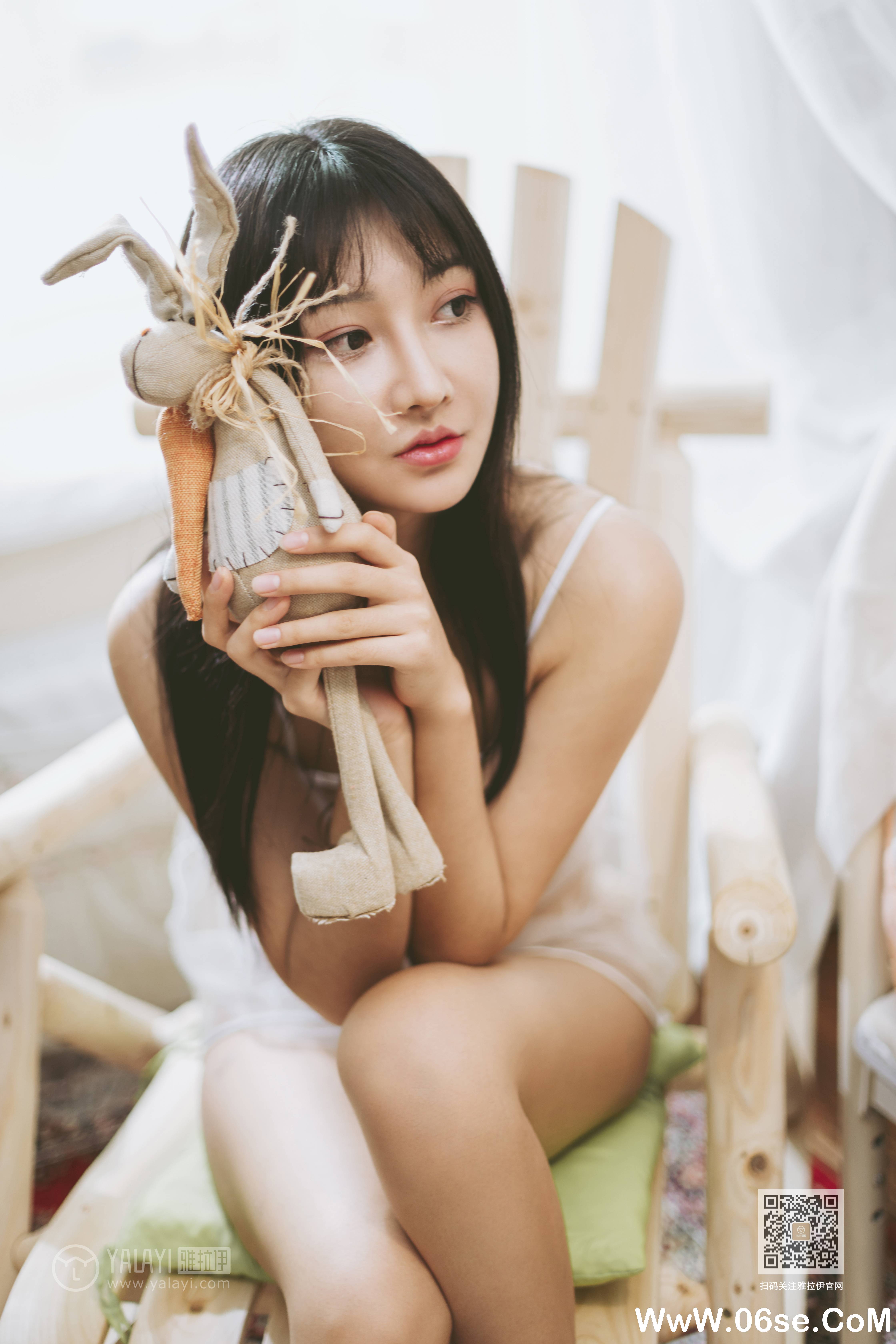 图片[44]-[YALAYI雅拉伊] 2019.12.13 NO.489 韩熙《肌衫透骨》[44P+1P499M]-六色网