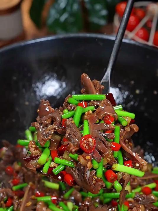 爽脆下饭的爆炒鸡胗