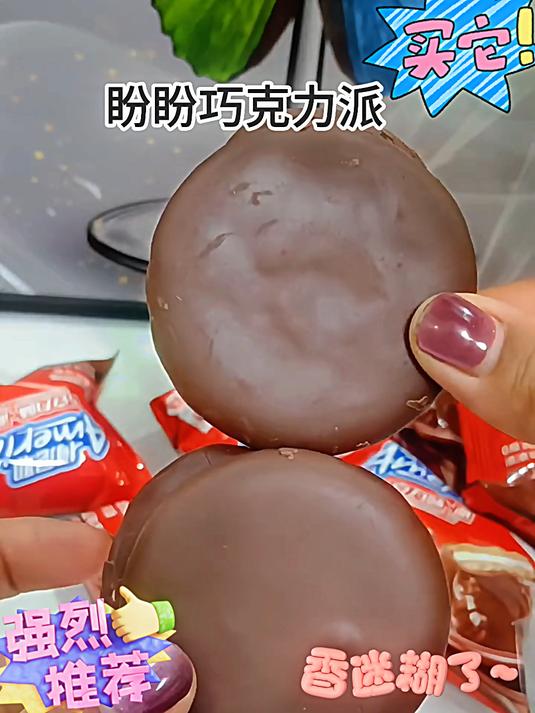 14孩子喜欢的美味 梅尼耶巧克力味派 盼盼巧克力味派