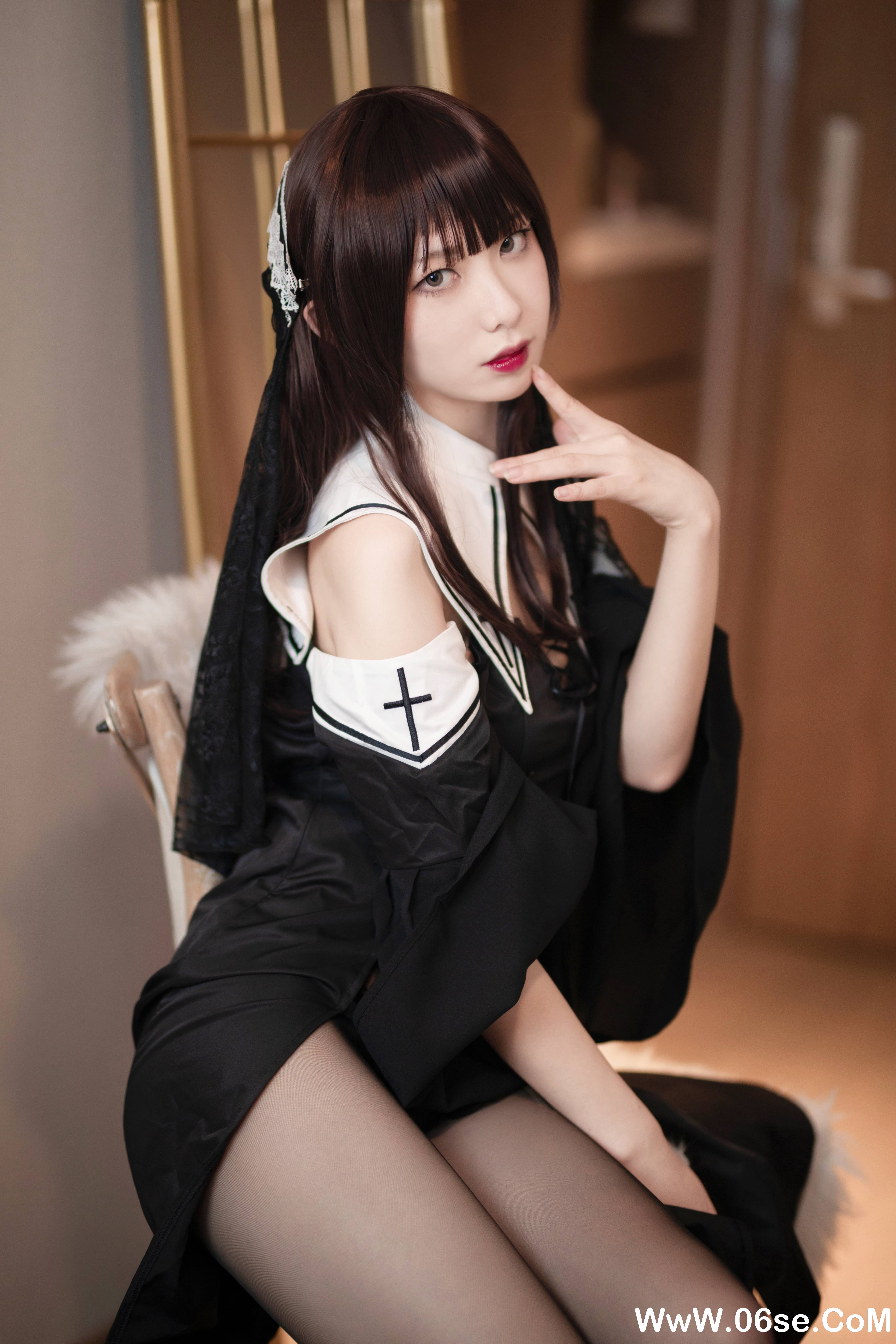 封疆疆v NO.011  — 黑色修女[40P512M]-六色网