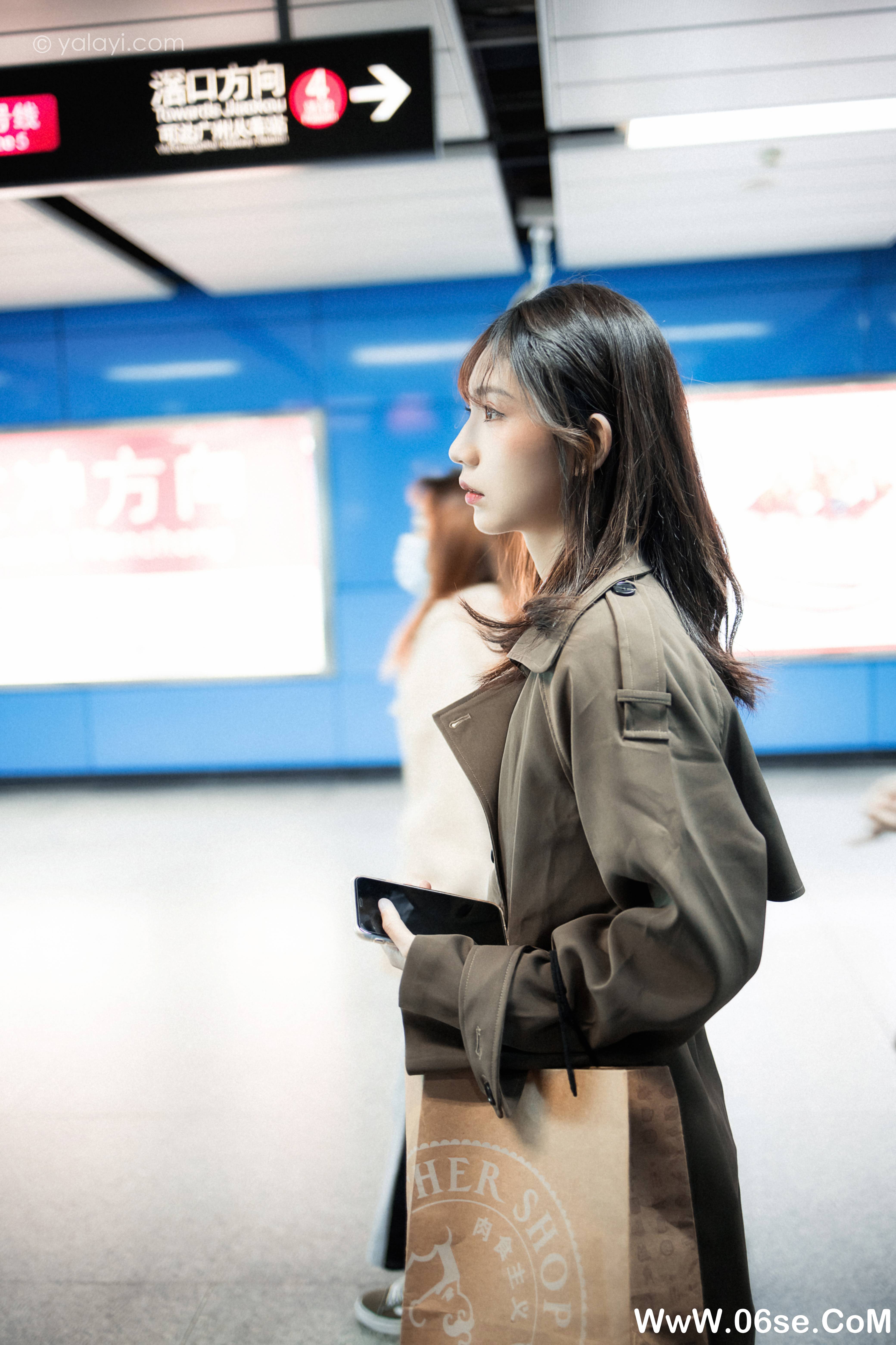 图片[25]-[YALAYI雅拉伊] 2021.02.03 NO.758 果果《迷失在都市》[33P+1P333M]-六色网