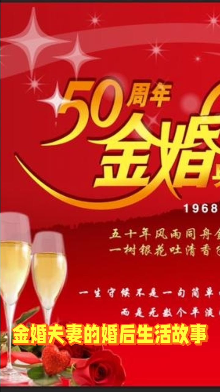 50年金婚夫妻分享其五十年爱情依旧的秘密!