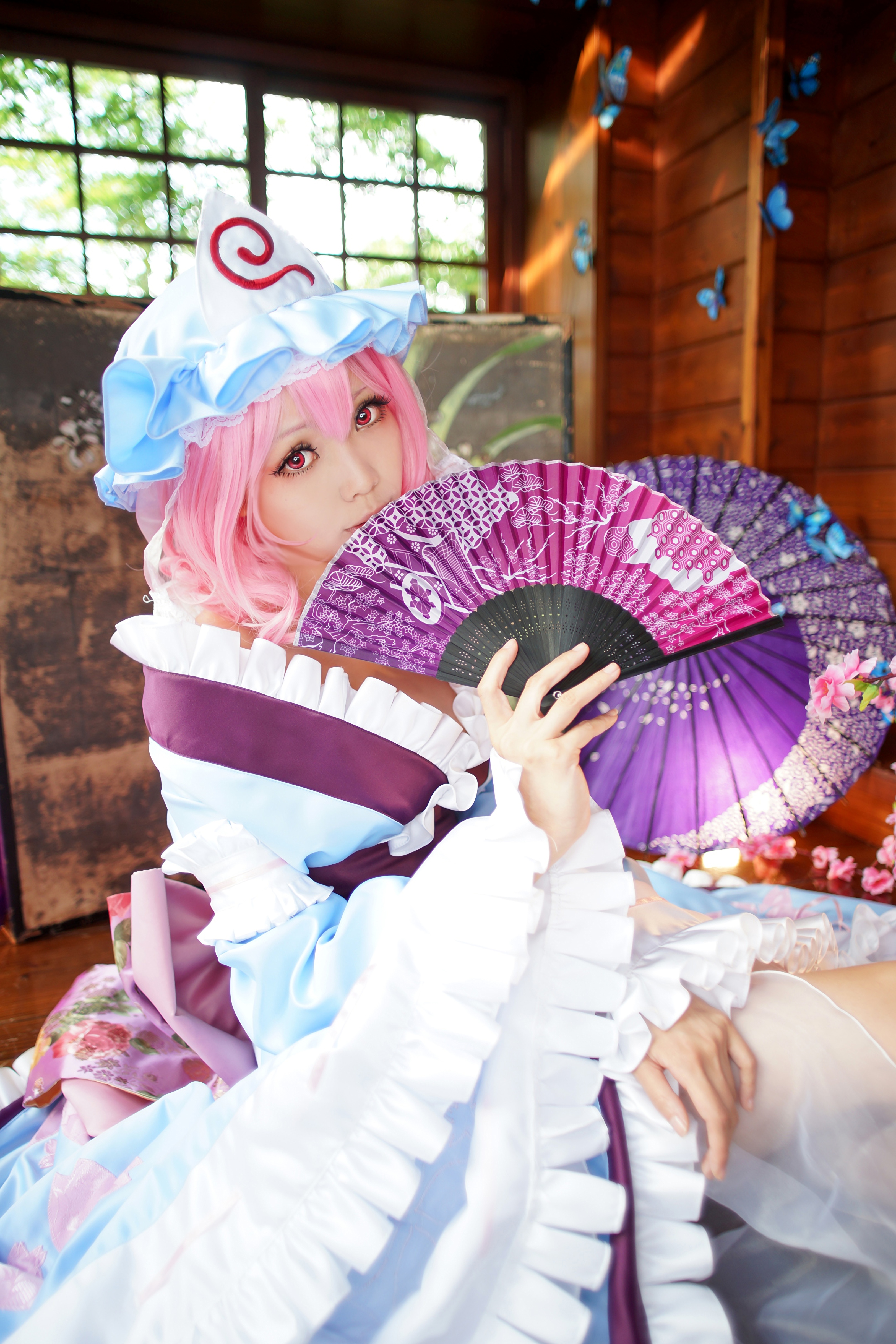 图片[9]-Ely_eee(ElyEE子) NO.058 — 西行寺幽々子[89P215M]-六色网
