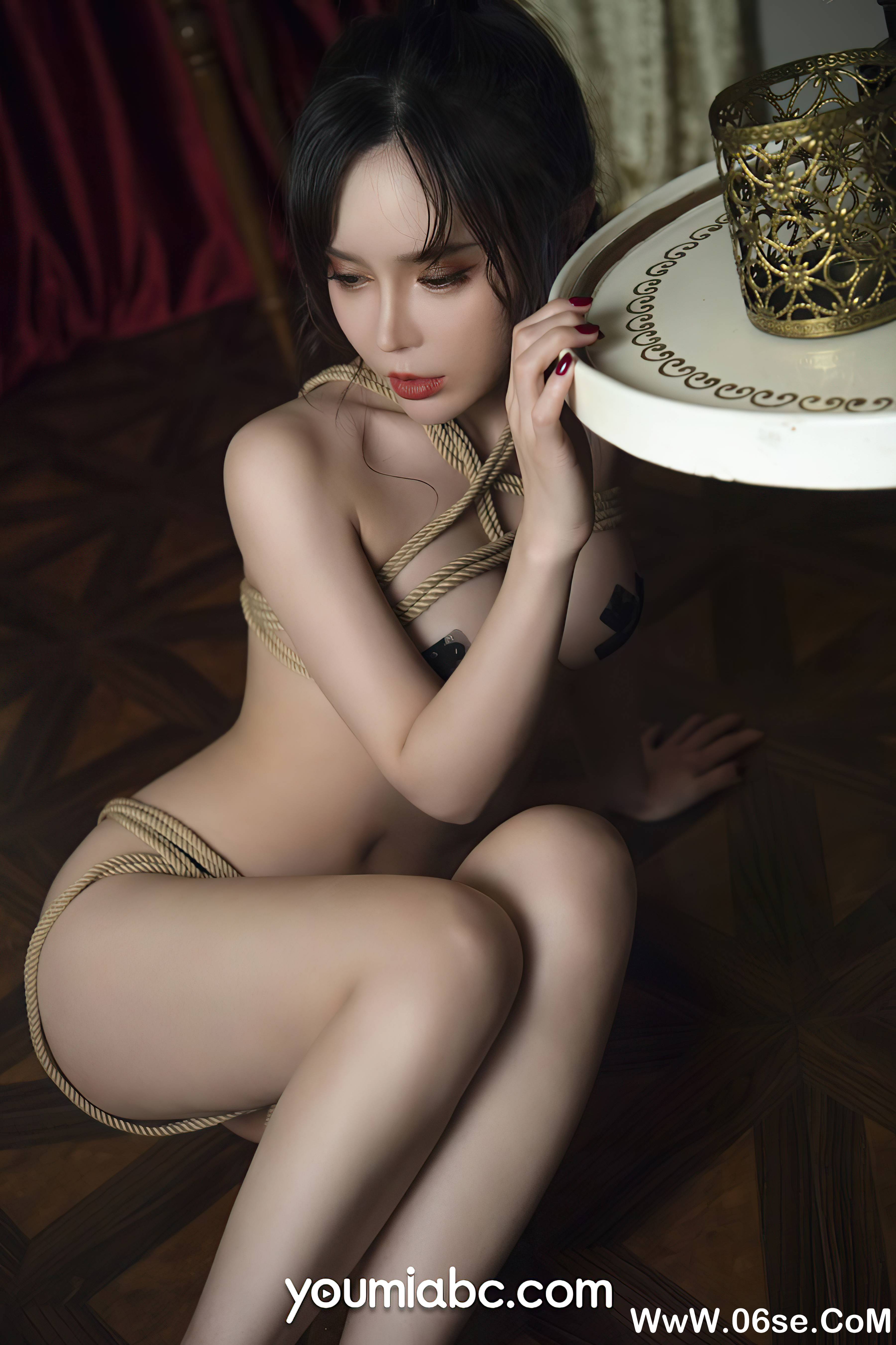 图片[21]-[YouMi尤蜜] 2021.08.23 深夜画廊 艾小青[29+1P547M]-六色网