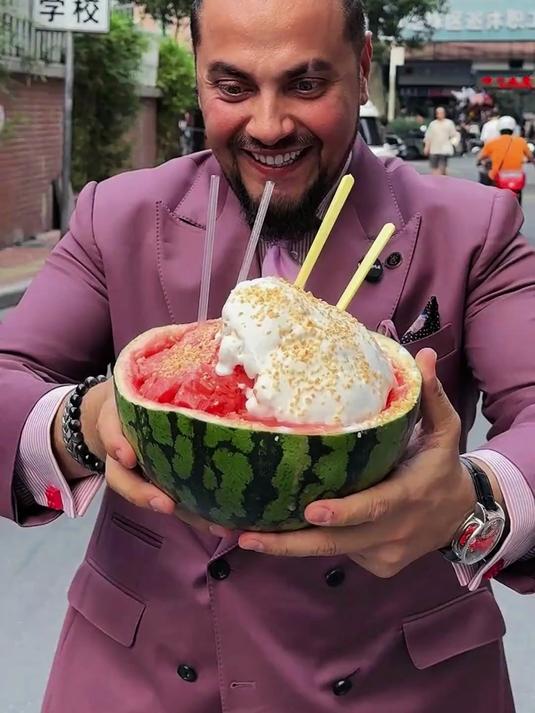 广东人的夏天从一份水果炒冰开始！