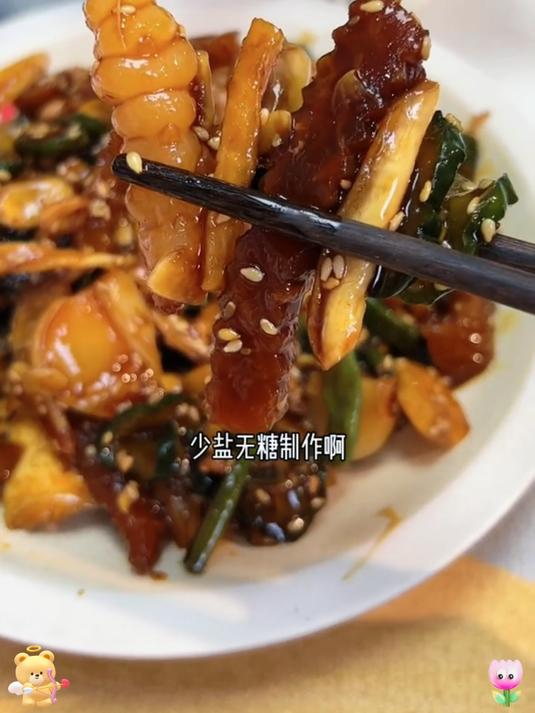 八宝菜酱香浓郁,佐餐开胃停不下来