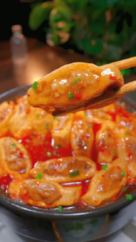 豆腐酿肉的做法