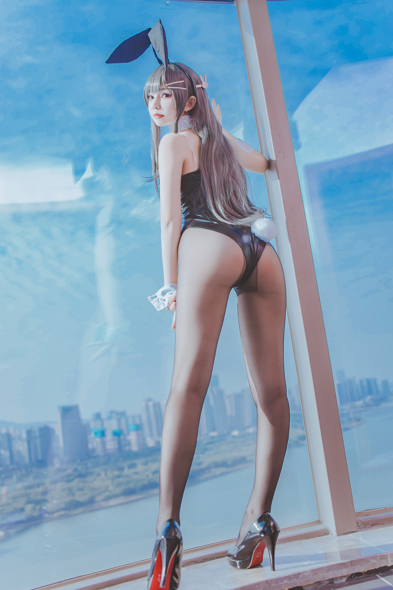 图片[36]-Coser衣衣 NO.064 – 麻衣兔女郎[42P78M]-六色网