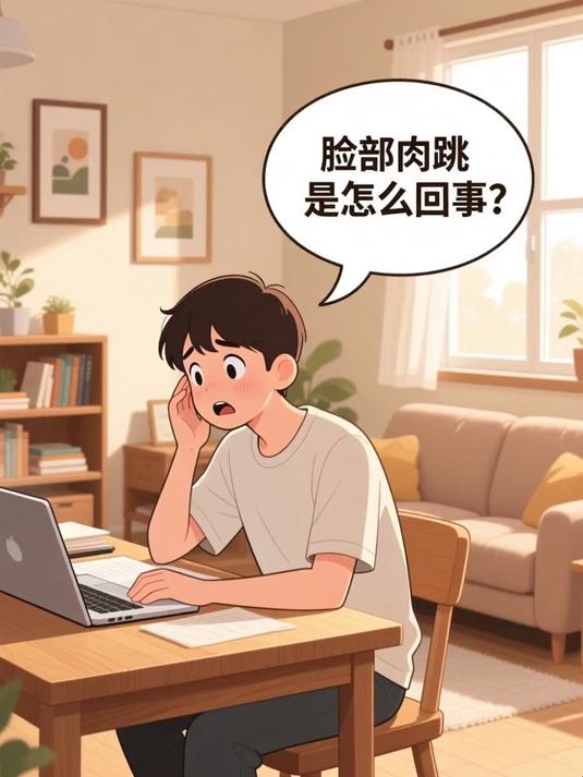 脸部肉跳是怎么回事 #健康扬帆季#