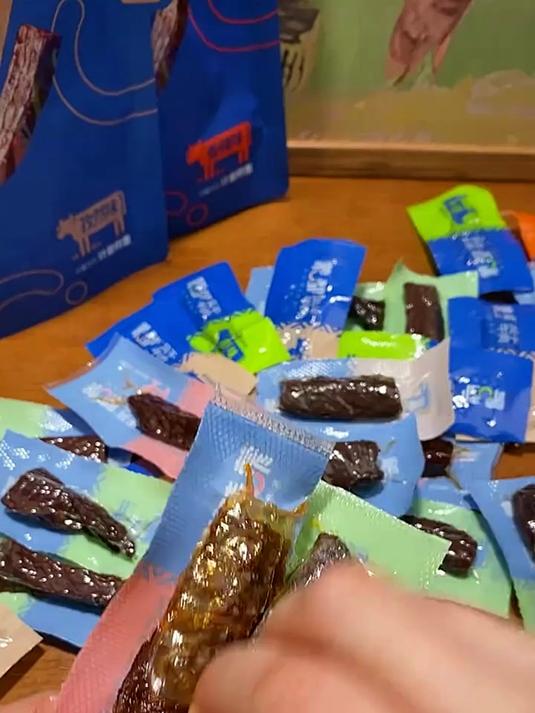 蒙都风干牛肉干,真的超好吃