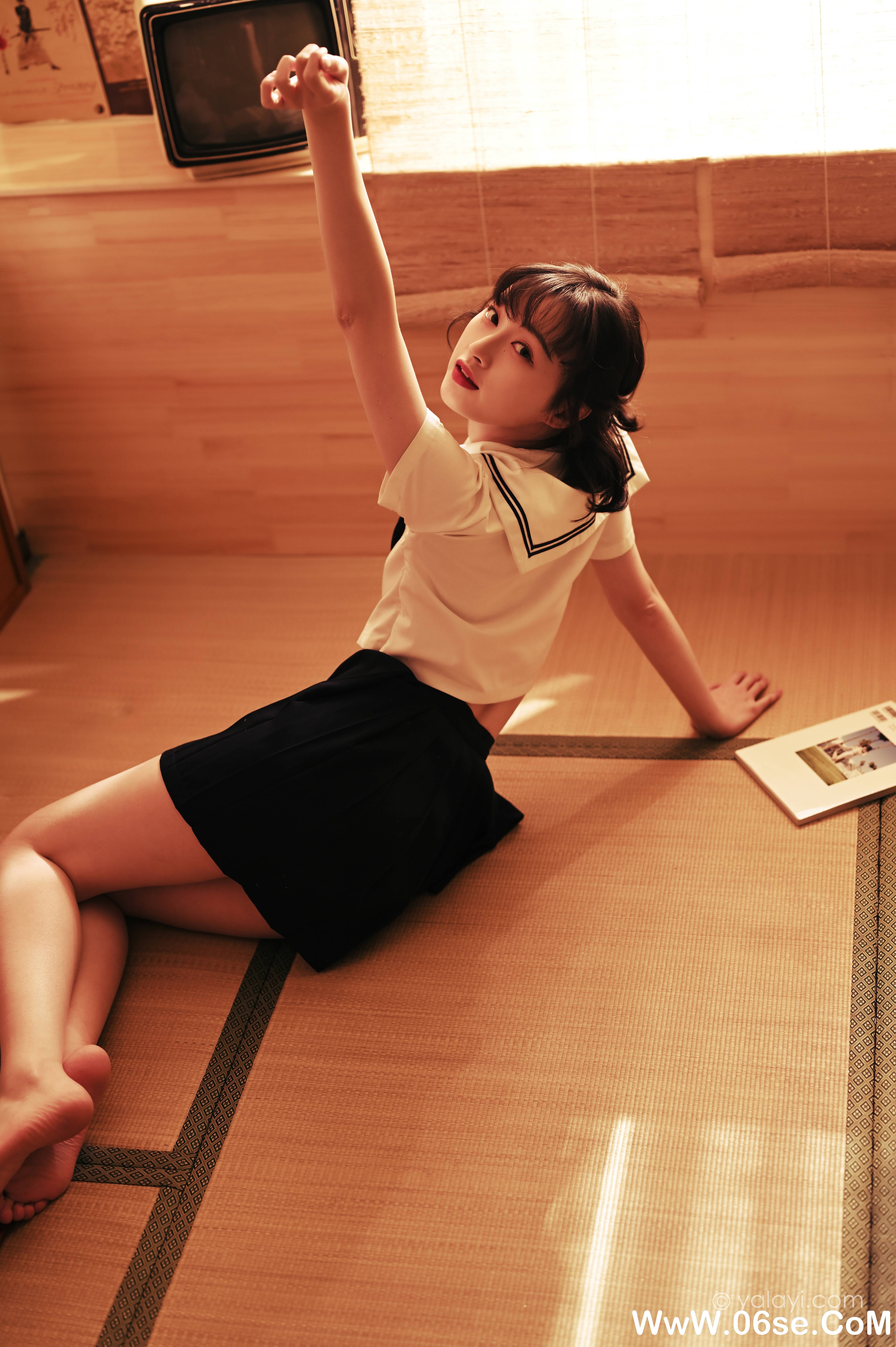 图片[43]-[YALAYI雅拉伊] 2021.03.24 NO.776 京京《优等生jk》[42P+1P647M]-六色网