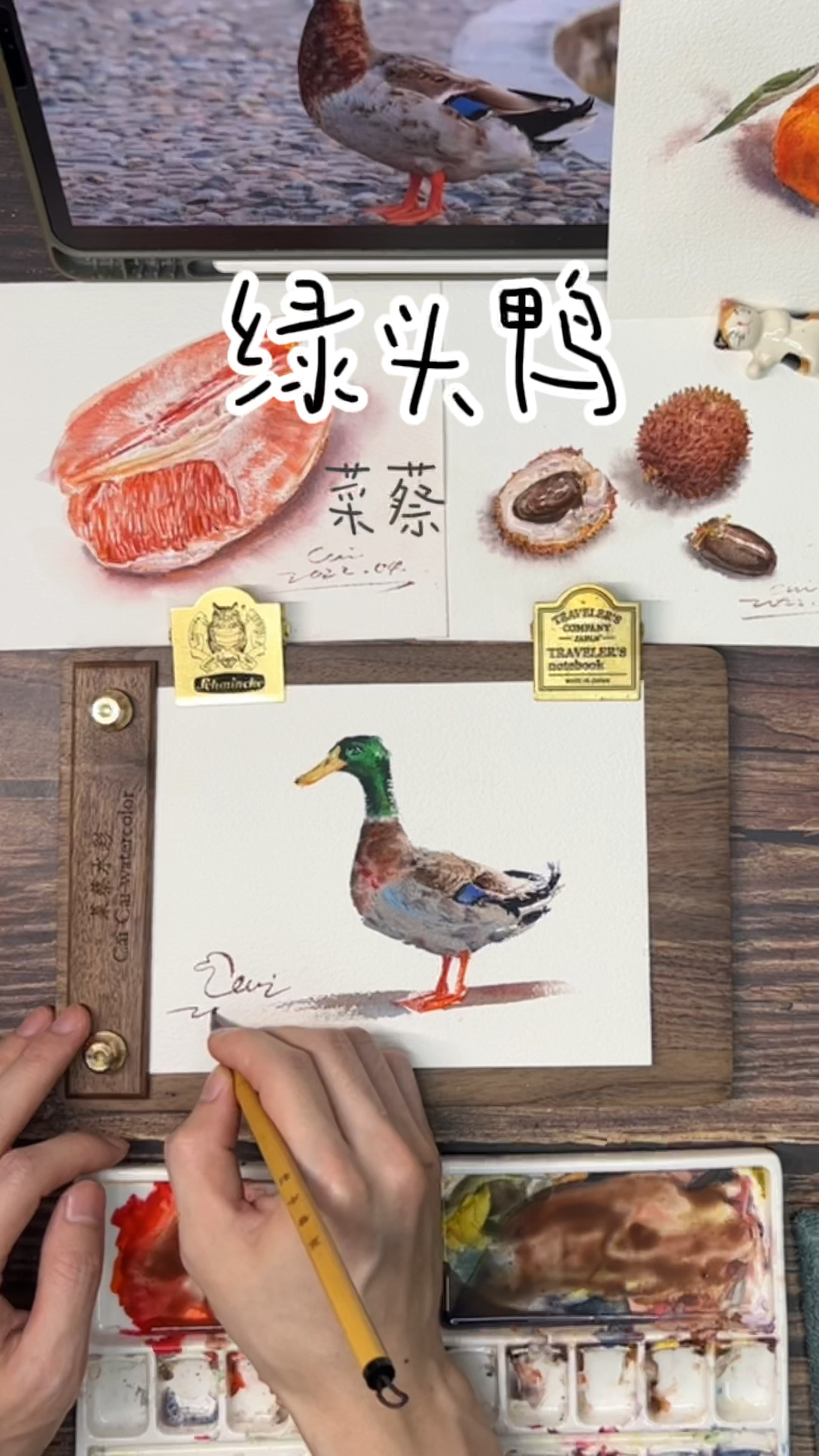 画完才知道原来是个表情包