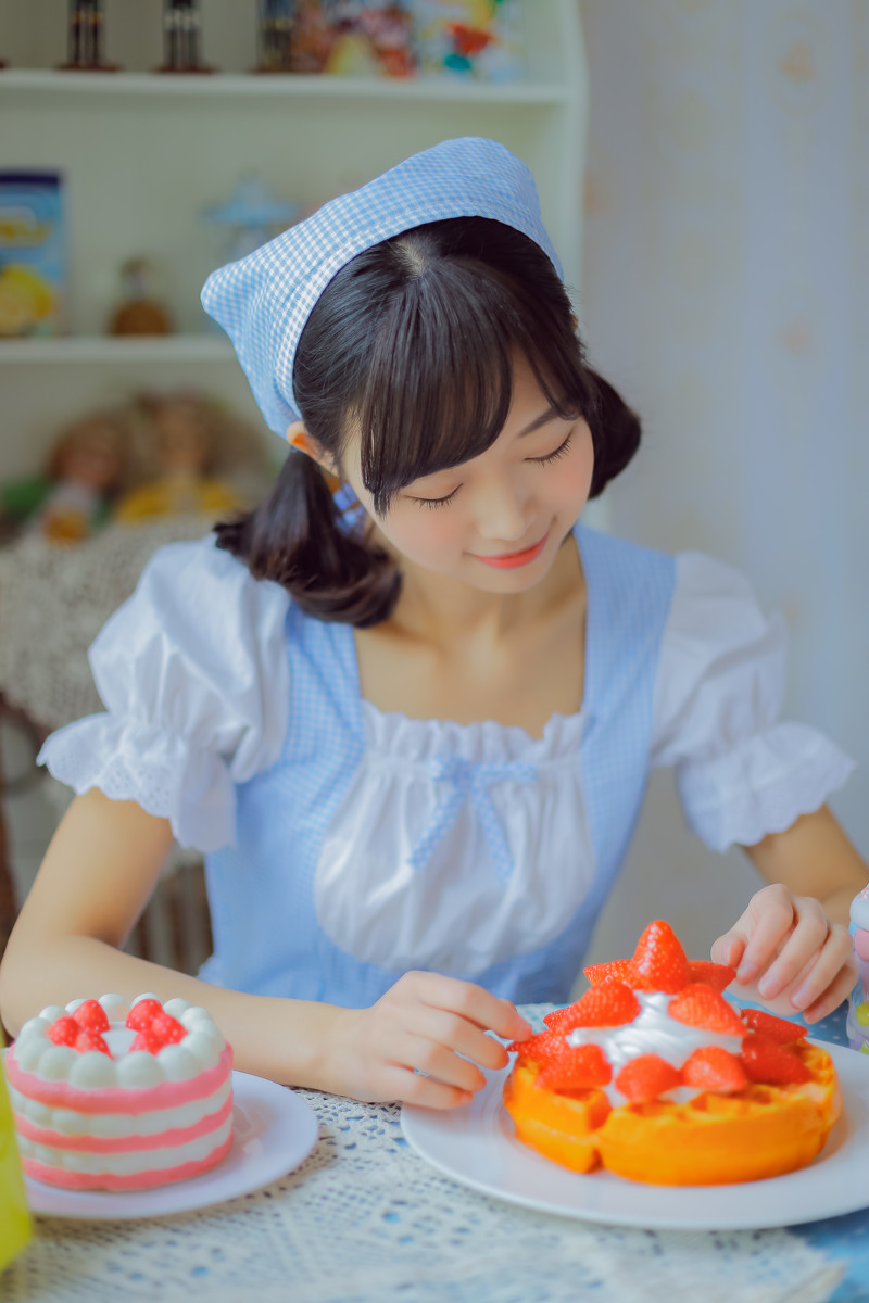 图片[11]-甜甜的少女-六色网