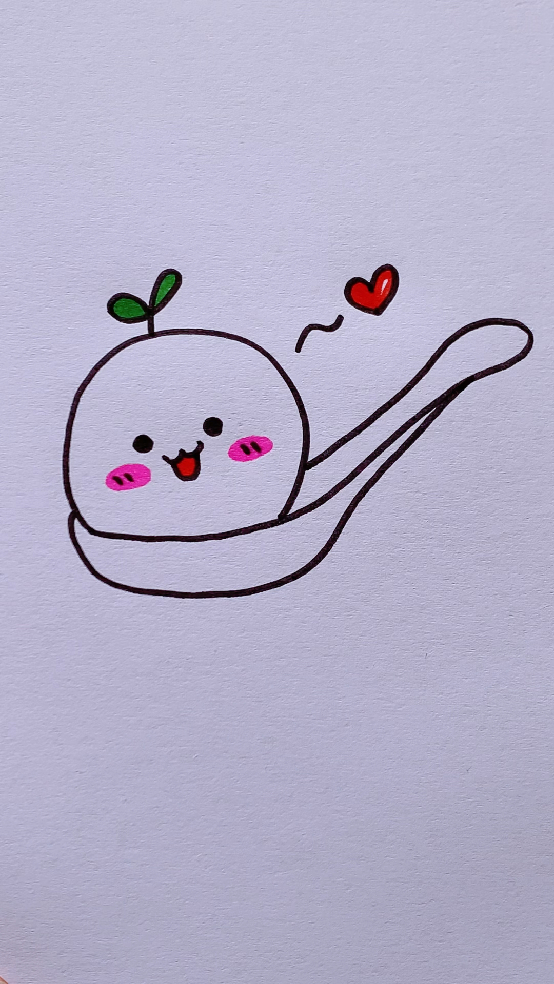 汤圆这样画,简单又可爱