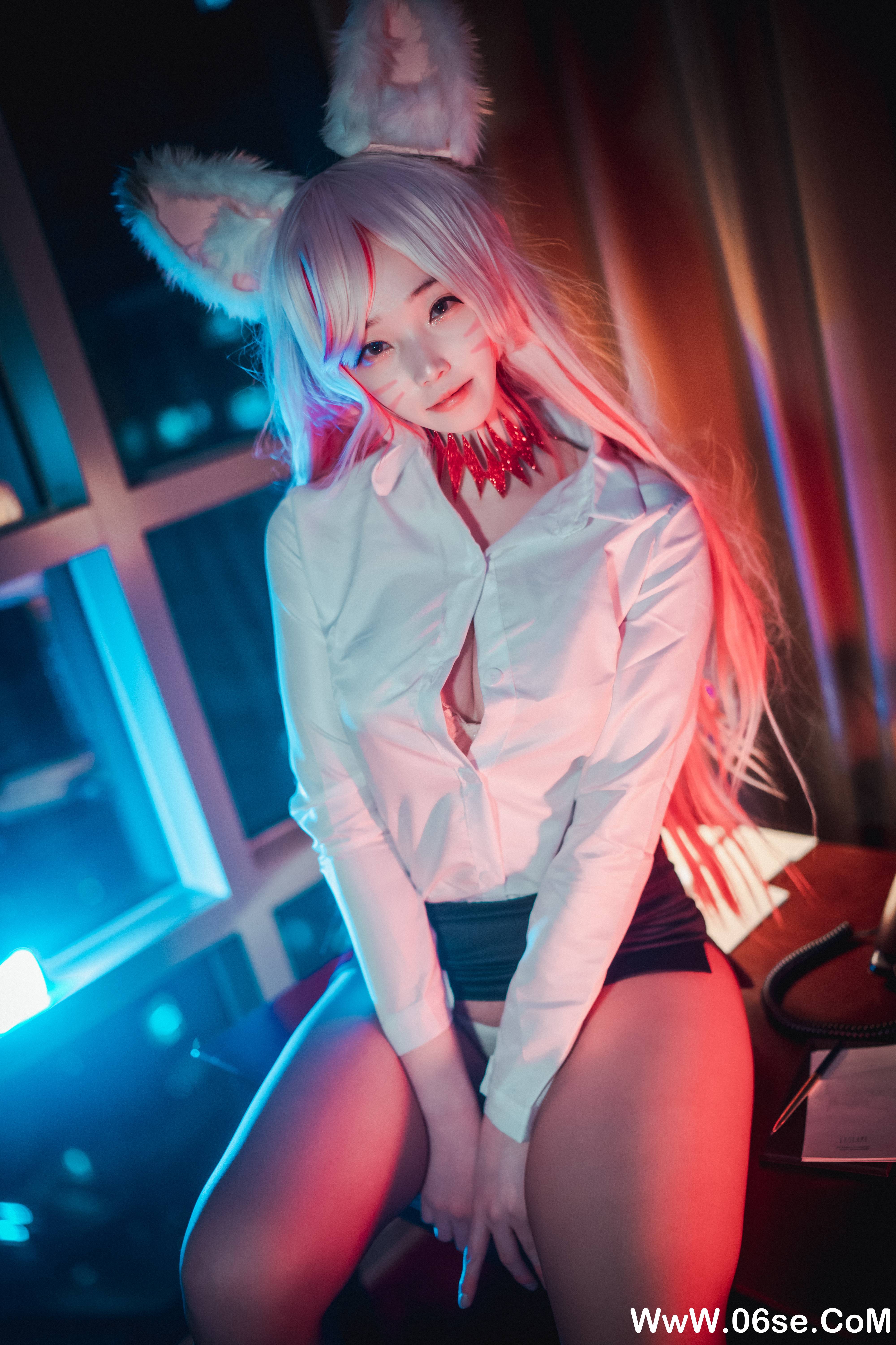 图片[10]-DJAWA – NO.023 Kumiho in the Office [58P728M]-六色网