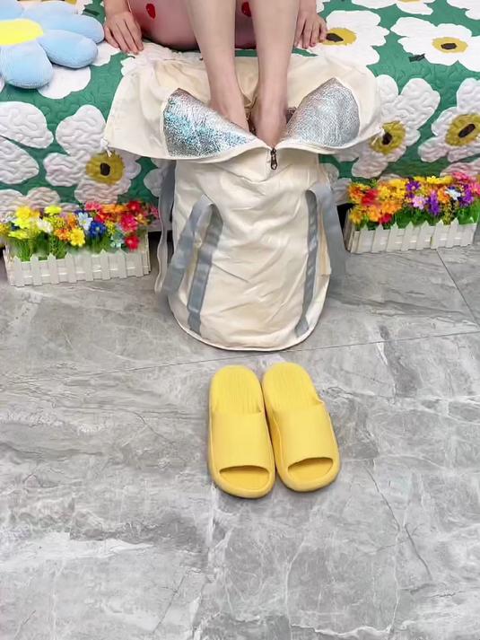 秋冬天一定要多泡脚,这个过膝泡脚桶,熏蒸泡三合一,真是舒服