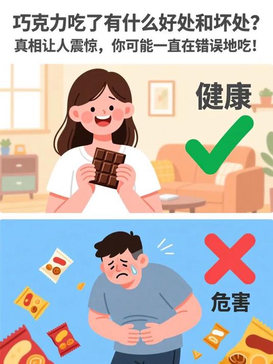 巧克力吃了有什么好处和坏处？真相让人震惊，你可能一直在错误地吃！#健康扬帆季#