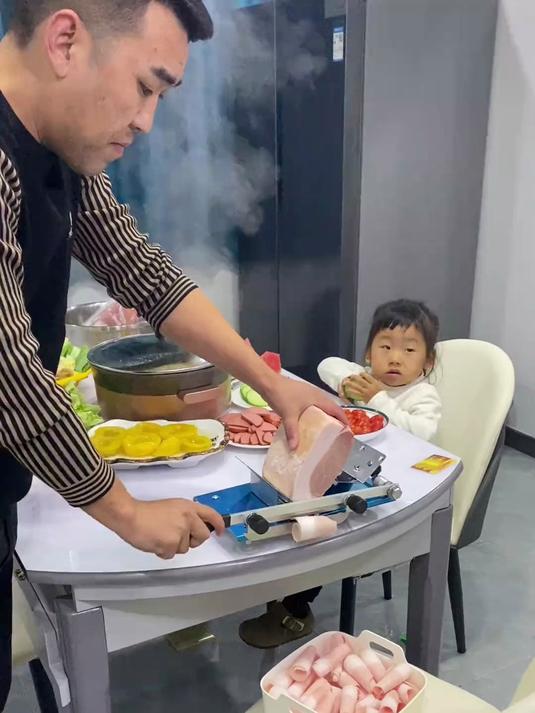 厨房小白变大厨!浙江流行的“傻瓜切肉机”,有手就会,特别方便