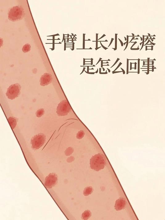 手臂上长小疙瘩是怎么回事