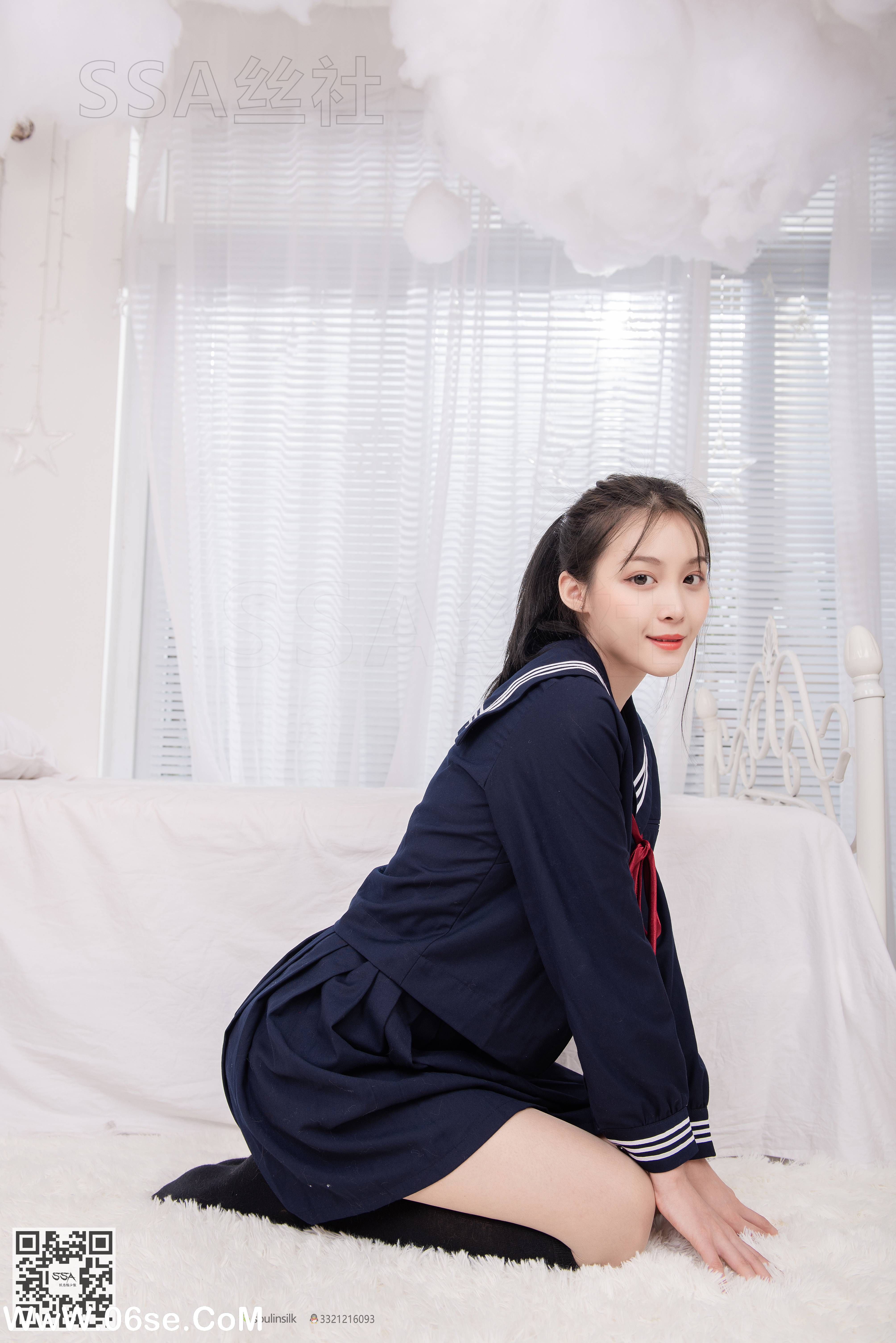 图片[59]-[SSA丝社] NO.142 丽萍 JK制服的穿搭示范[133P1.61G]-六色网