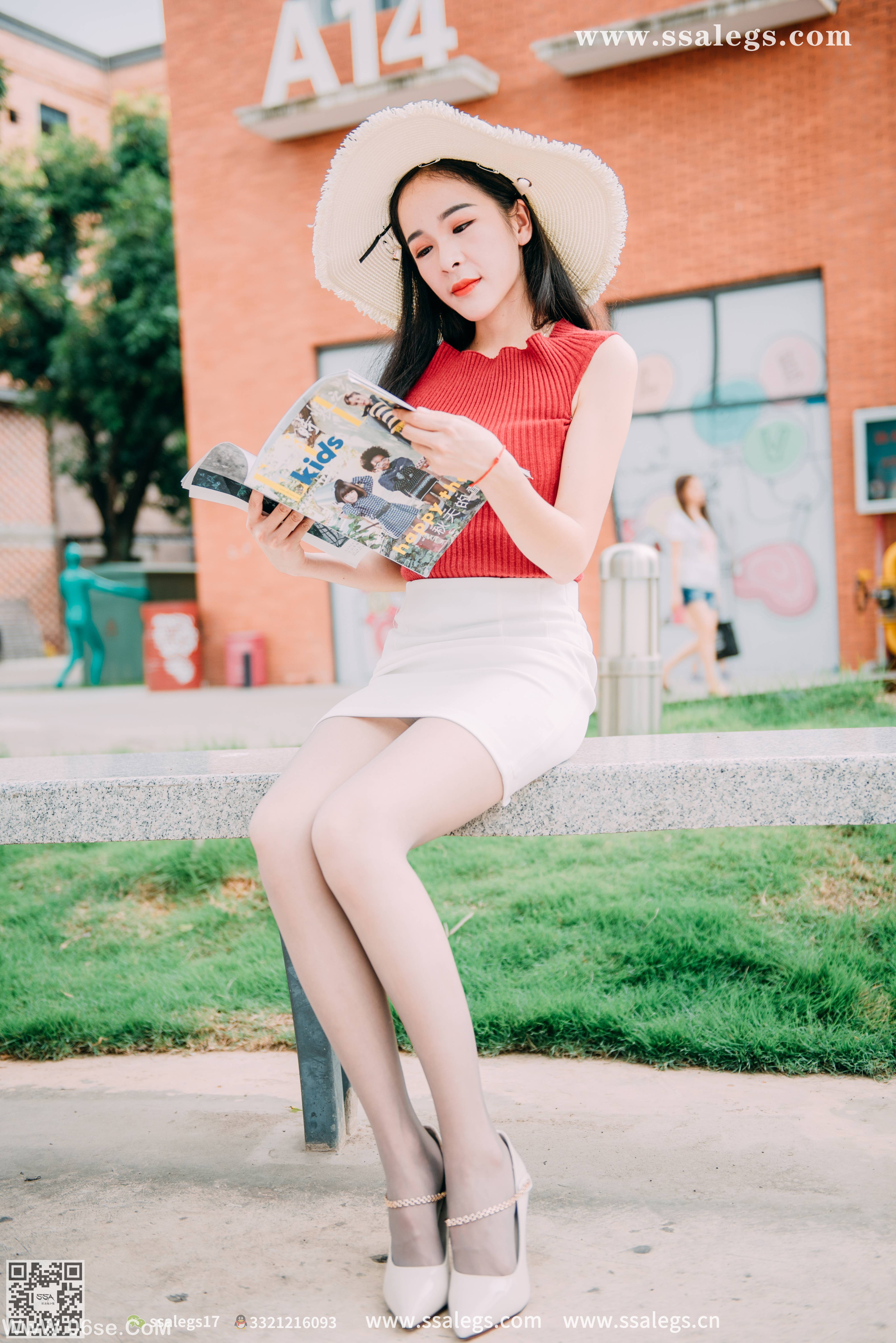 图片[21]-[SSA丝社] NO.007 nono 街拍灰丝特辑[99P1.27G]-六色网