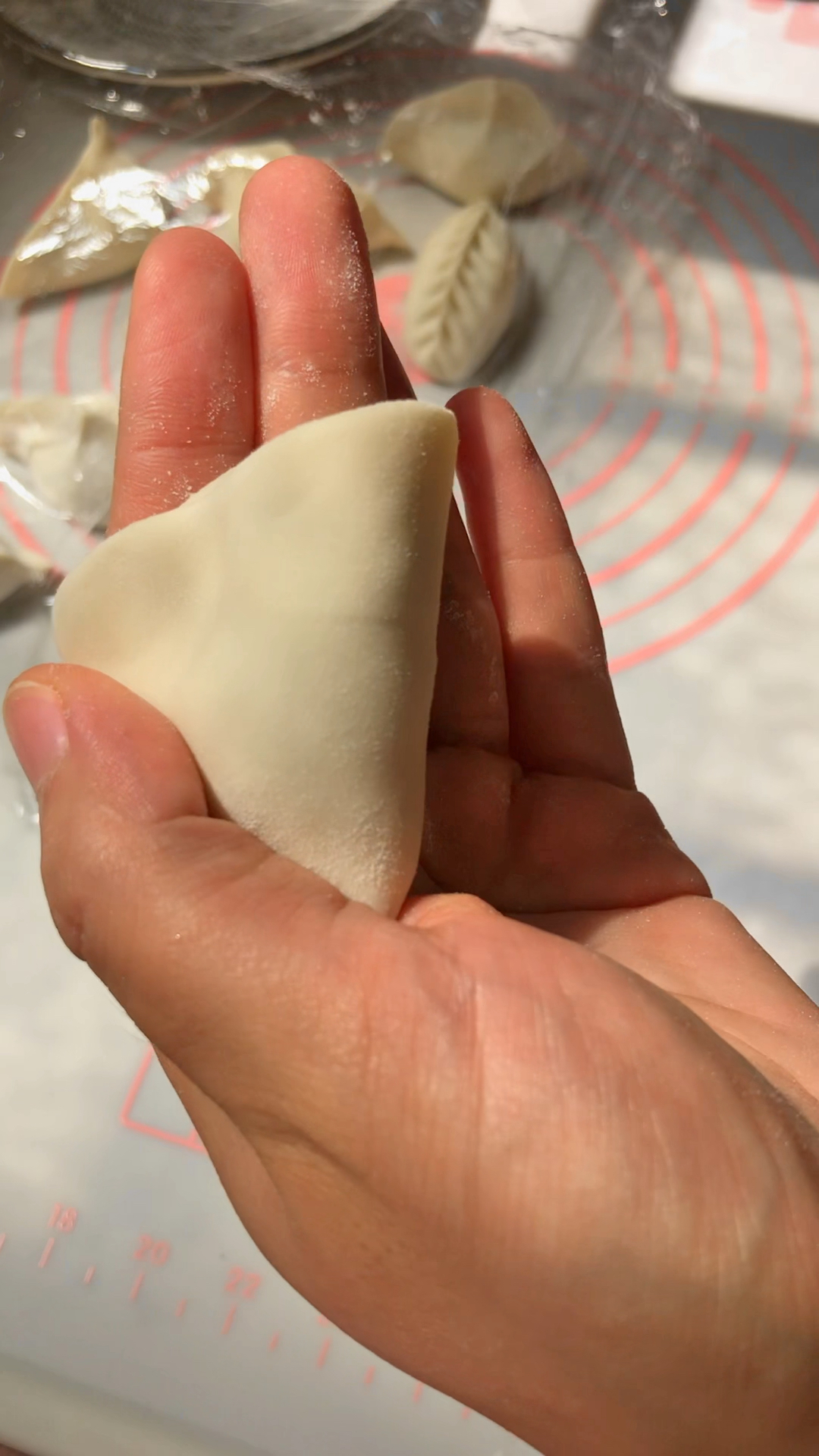 家庭版简单又快速的包饺子手法，一秒一个