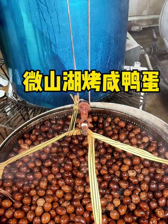 微山湖烤咸鸭蛋