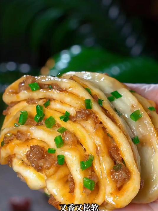 这个葱花肉卷你一定要学会