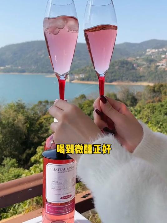 朋友小聚,倒上一杯酸甜可口的桃红葡萄酒,微醺的感觉刚刚好!