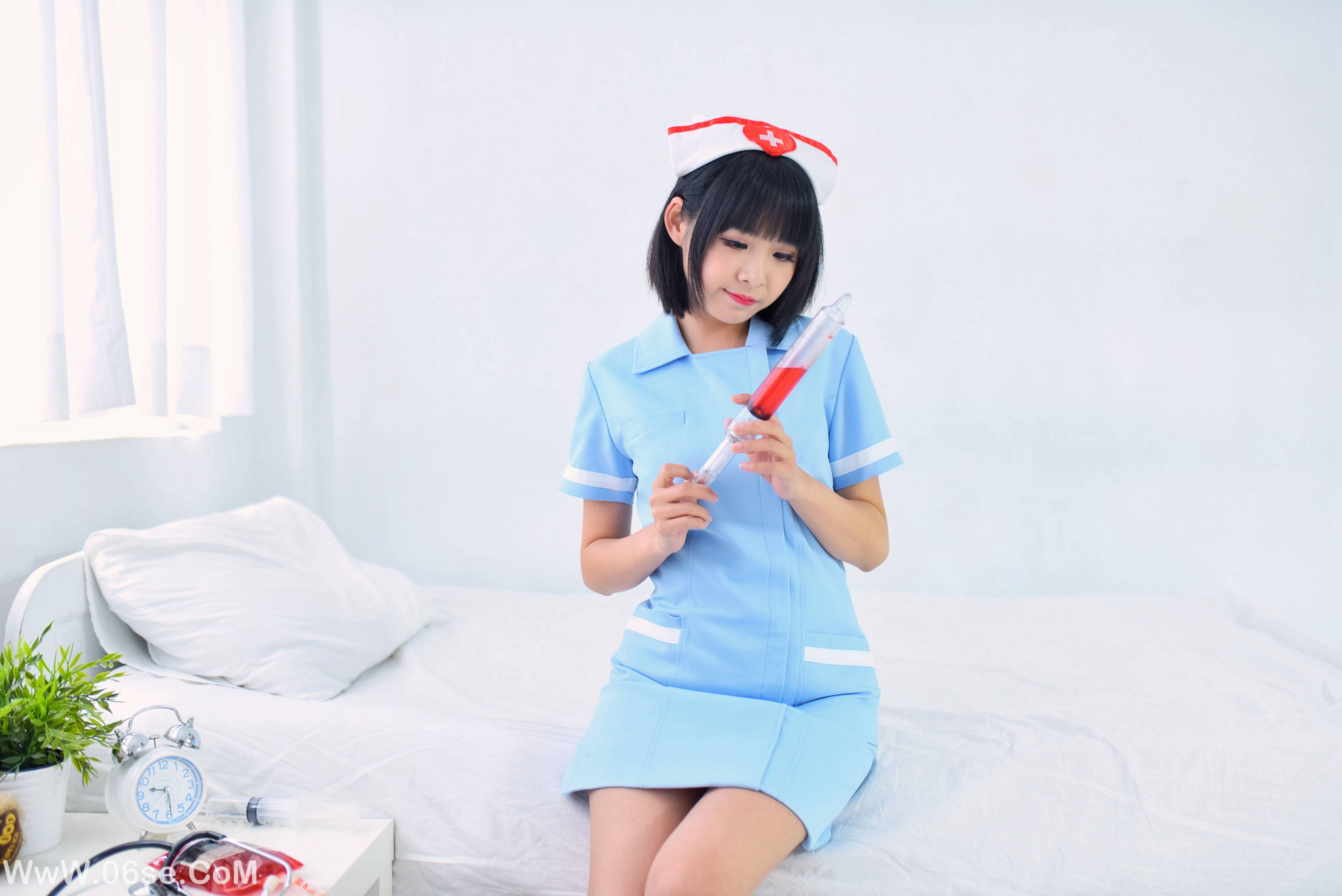 图片[37]-制服の女生 NO.004 海琳 护士与女仆[40P224M]-六色网