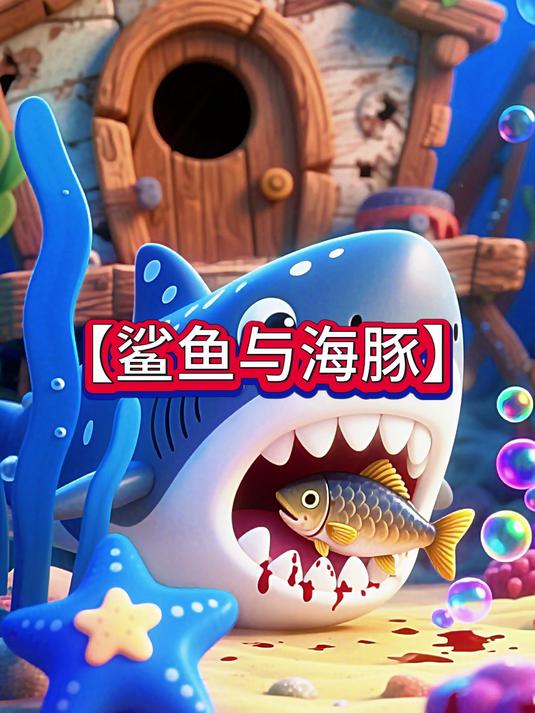 鲨鱼与海豚 动漫二次元