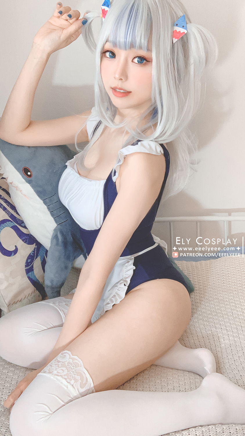 图片[6]-Ely_eee(ElyEE子) NO.012 — 噶呜·古拉(小鲨鲨) 泳装 [19P46M]-六色网