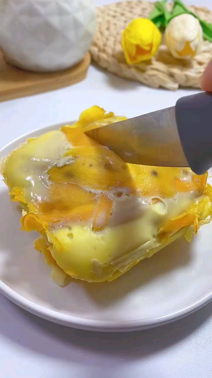 分享美食红薯千层糕做法