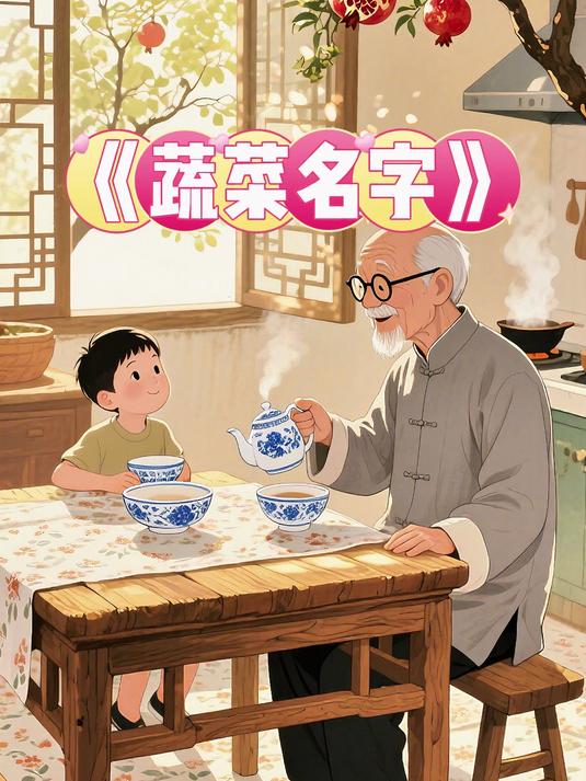 动漫 蔬菜名字