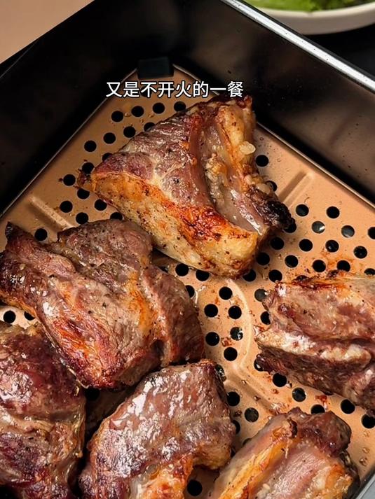 不开火在家盐葱牛肋条拌饭自由