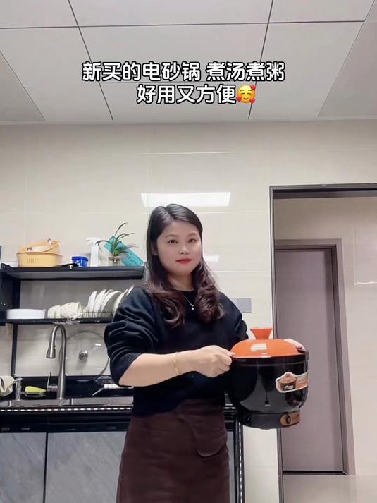插电就能用的电砂锅真的很方便实用#砂锅 #炖汤 #煲汤