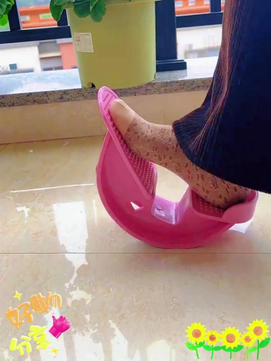 小腿塑形黑科技!斜踏板拉筋器精准拉伸,7 天告别肌肉腿显细长