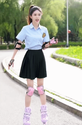 周一内涵囧图云飞系列 美女这舞蹈层次感很好！