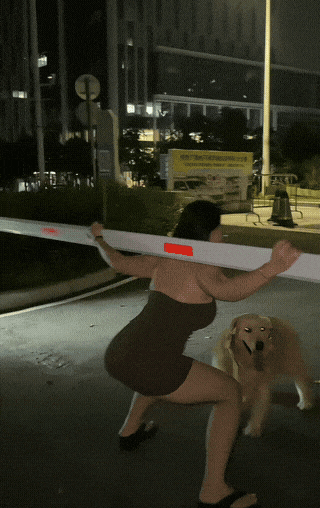 周一内涵囧图云飞系列 美女这舞蹈层次感很好！