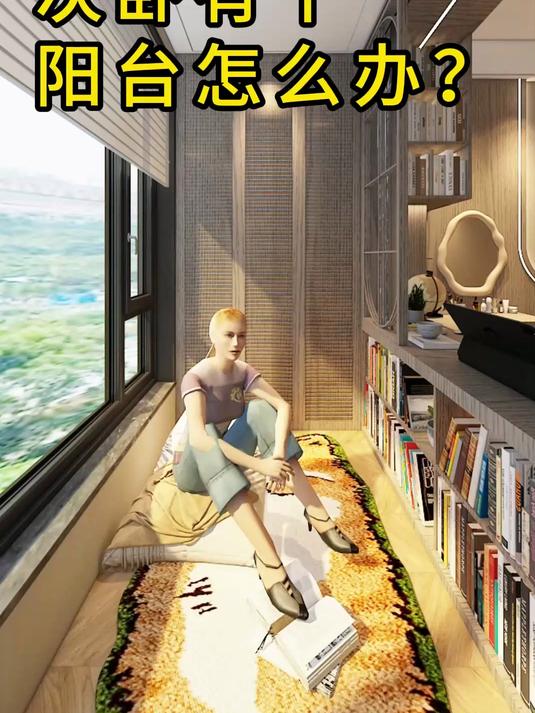 次卧有个阳台怎么办?