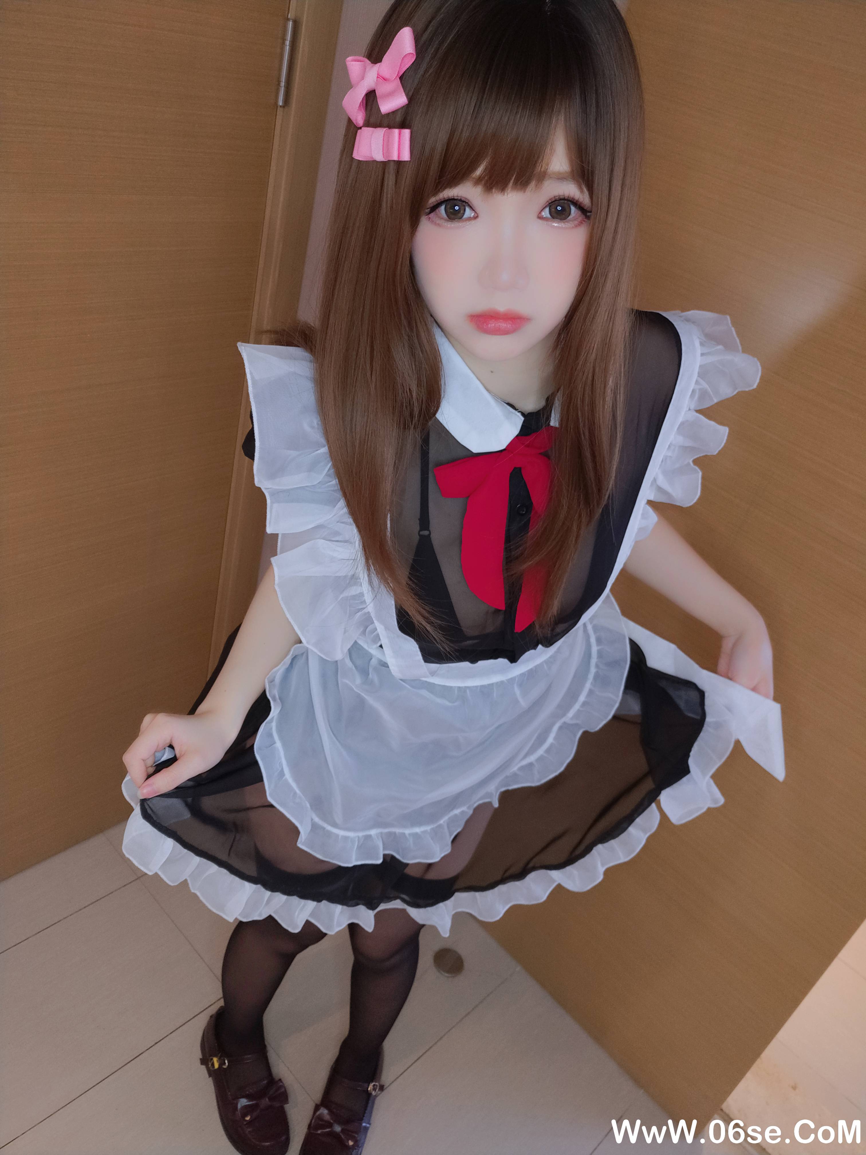 图片[92]-雪晴 – NO.028 浴室女仆 [93P+13V1.58G]-六色网