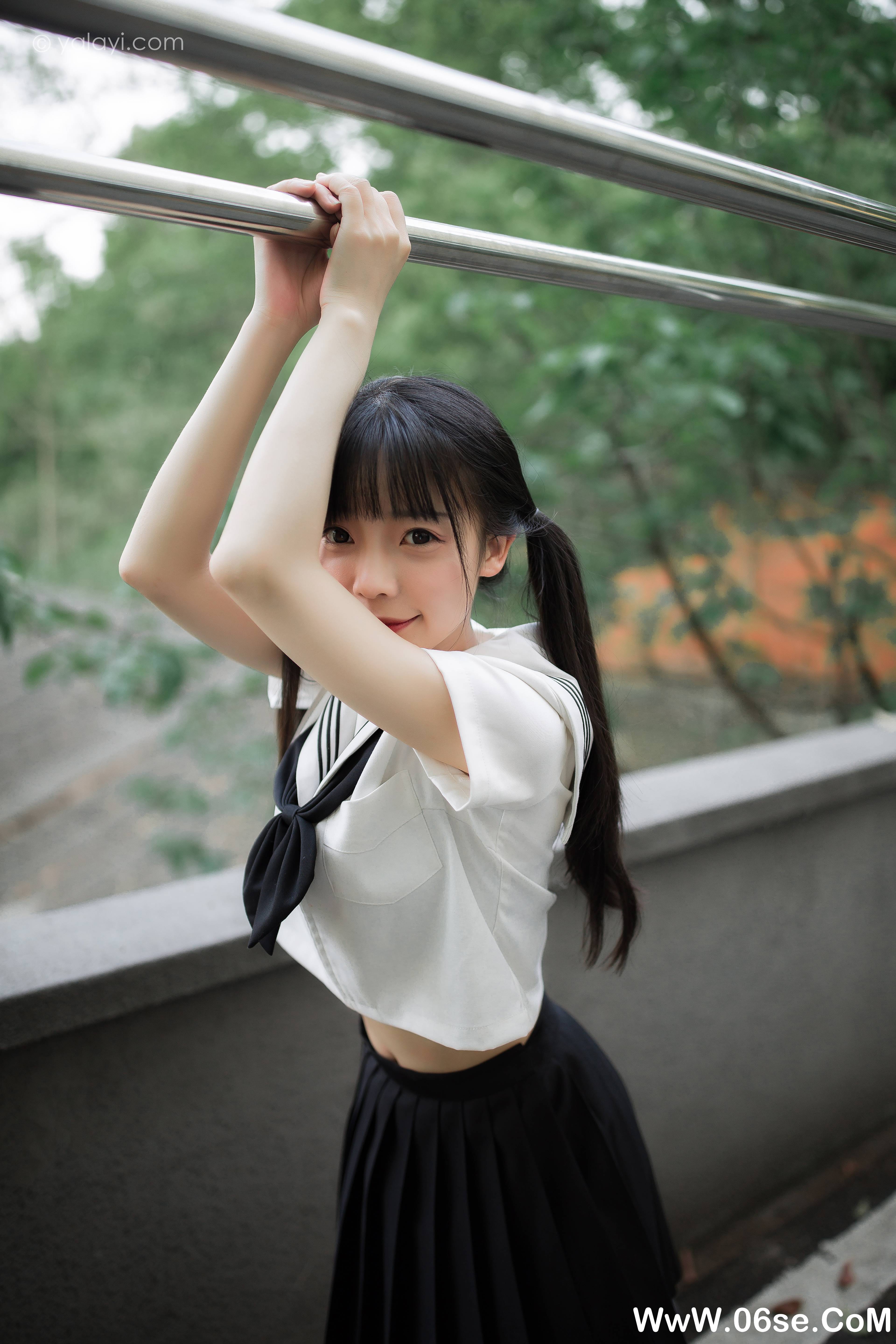 图片[43]-[YALAYI雅拉伊] 2020.07.20 NO.671 妙妙《放学一起走》[41P+1P360M]-六色网