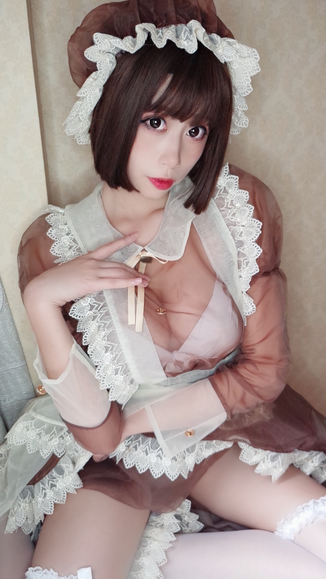 图片[9]-奈汐酱nice NO.010 – 女仆自撮りv[41P+4V69M]-六色网